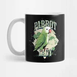 Crazy Parrot Lady Design - Bird Lover's Delight Mug